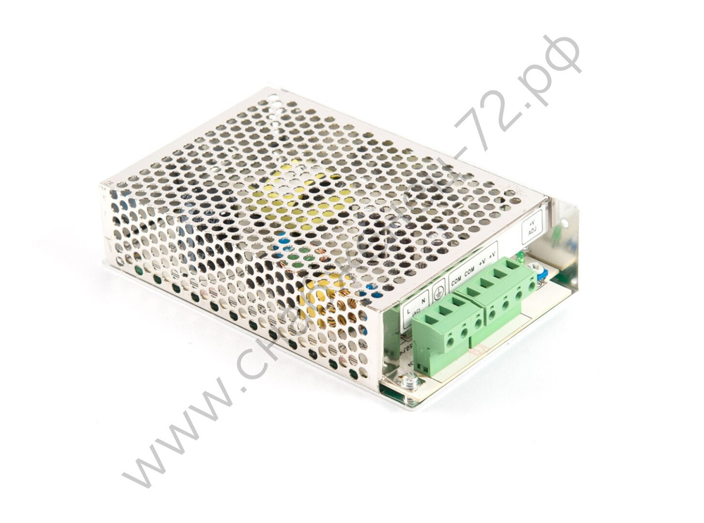 Моллюск 12/10 IP20 DIN источник питания 12В, 10А. Сетевое U=170-240В. DIN-рейка