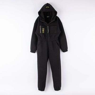 Unisex hooded jumpsuit for teens - ONYX