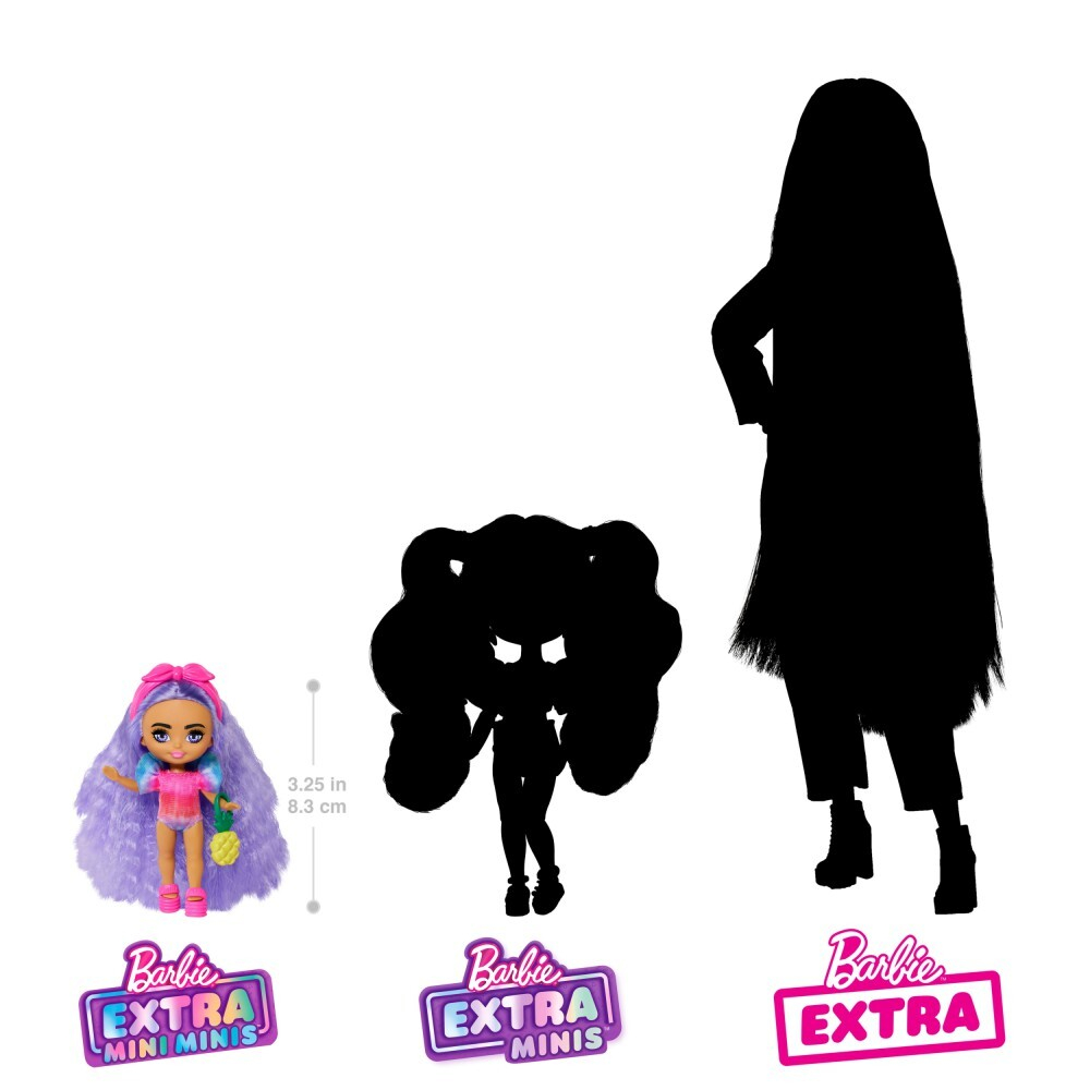 Barbie Extra Fly - пляжная кукла Mini Minis HPN06 / артикул   HLN44 HPN06  / GTIN 194735163779