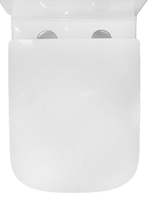 Унитаз-компакт Azario SAVIA 370х640х810 напольный, безободковый, система смыва Rimless, с быстросъемным сиденьем "Микролифт" (AZ-8303D-s)