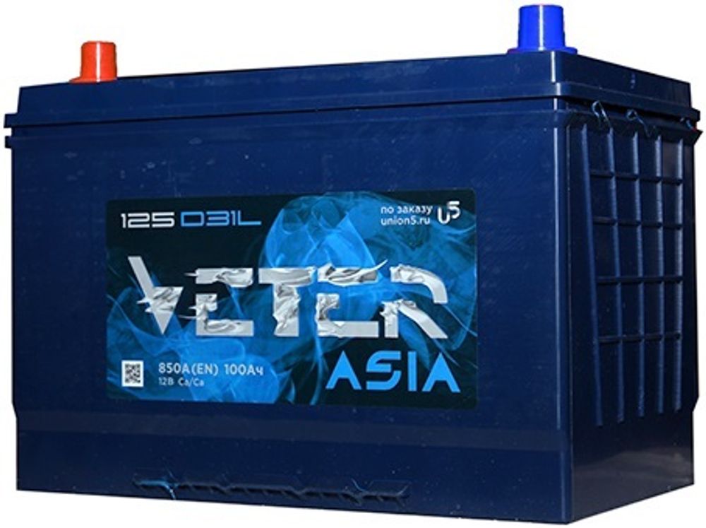 VETER Asia 6CT- 100 ( 125D31 ) аккумулятор