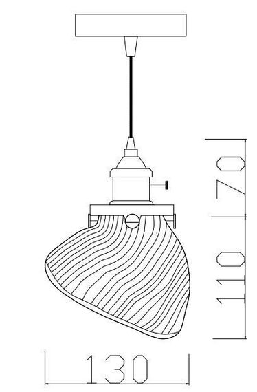 Подвесной светильник Imperium Loft Sea Shell 74864-22