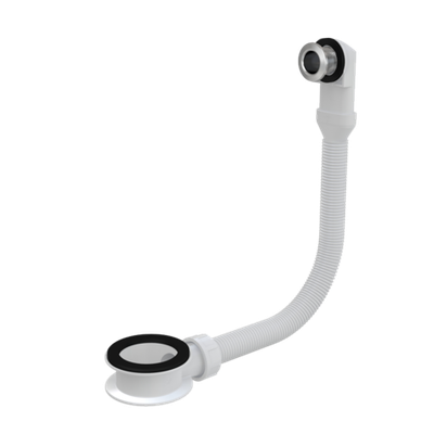 Слив-перелив A328CR  для умывальника хромированный