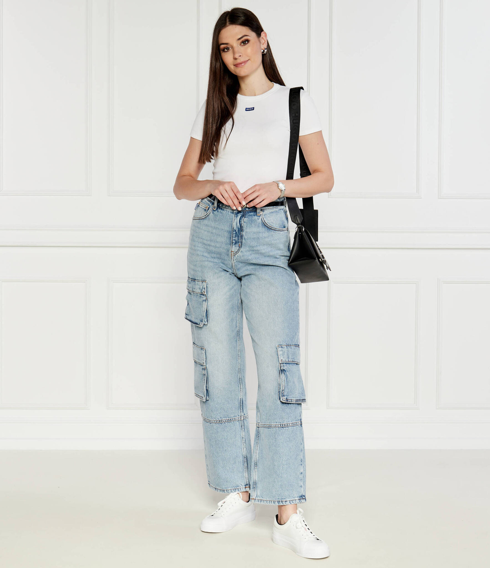 Футболка Baby Tee_B Hugo Blue - белый(50510749)