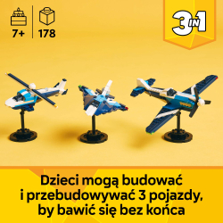 LEGO Creator - Воздушный корабль: гоночный самолет 31160