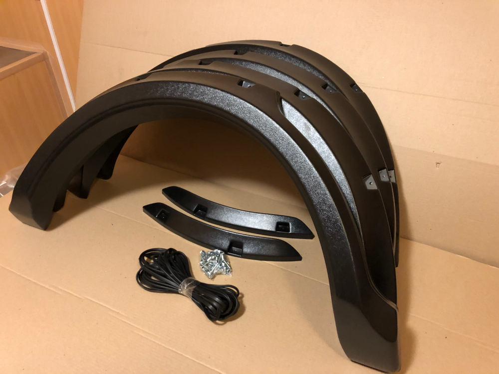 Силовые расширители арок Нива 4х4 (5д) резанных арок колес