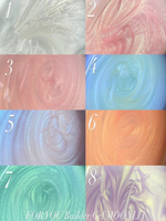 FOR YOU Набор гелей для наращивания BUILDER GEL MOONLIT 8 шт