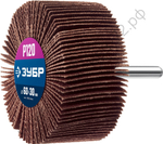 ЗУБР d 60 x 30 мм, P120, на шпильке d 6 мм, Круг шлифовальный лепестковый, Профессионал (36602-120)