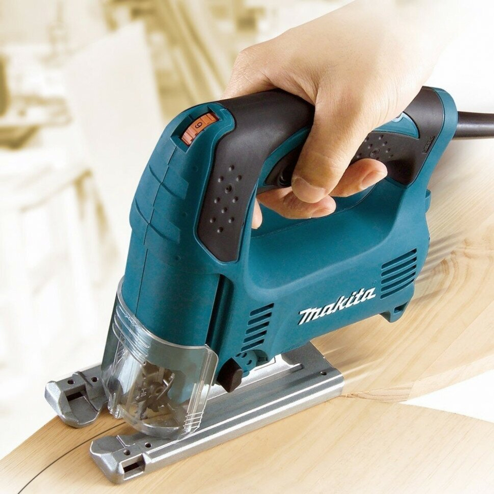Лобзик Makita 4329  {450Вт,500-3100об\м, ход-18мм, рез-65мм,1.9кг, кор, маятн, Al подошва} ОРИГИНАЛ