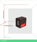 Лазерный нивелир ADA Instruments Cube MINI Basic Edition (А00461)