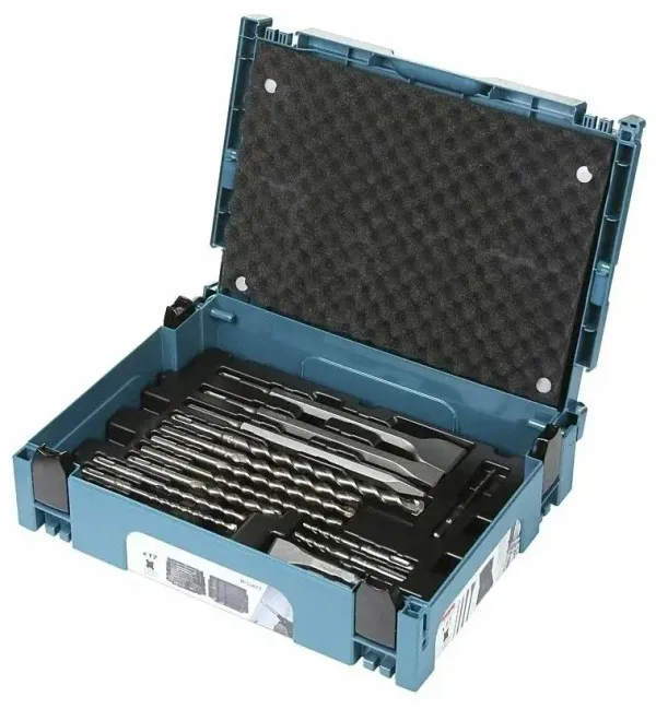 Набор буров и долот SDS-Plus в кейсе MAKPAC 17 шт. MAKITA B-53877
