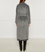 Хлопковое пальто Weekend MaxMara - серый(250161026)