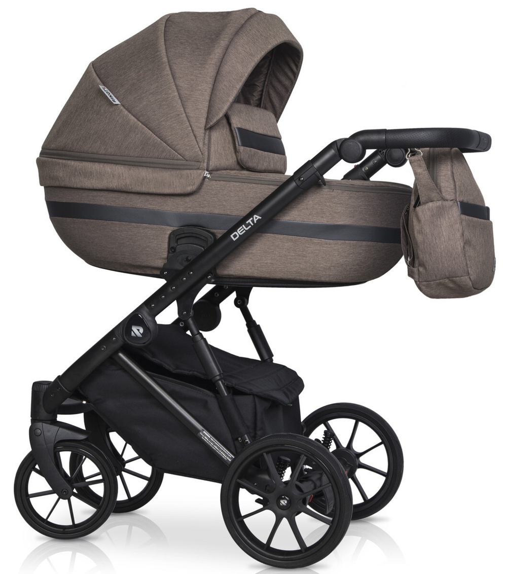 Детская коляска Riko Basic Delta 3 в 1 03 Cappucino