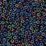 Японский бисер TOHO Demi 11/0 (№86), металлизированный, непрозрачный глянцевый