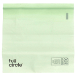 Full Circle, Пакеты для сэндвичей на молнии, компостируемые, 25 пакетов