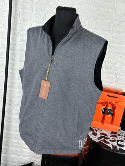 Жилет двухсторонний Loro Piana демисезон батал