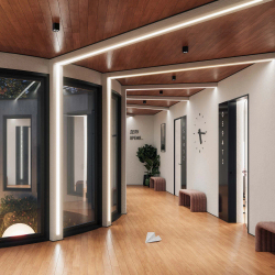 Профиль LINIA45-FANTOM-2000 ANOD (Arlight, Алюминий) 059412