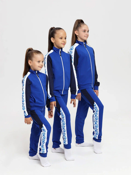 Спортивный костюм Гжель (коллекция "Русский стиль") именной