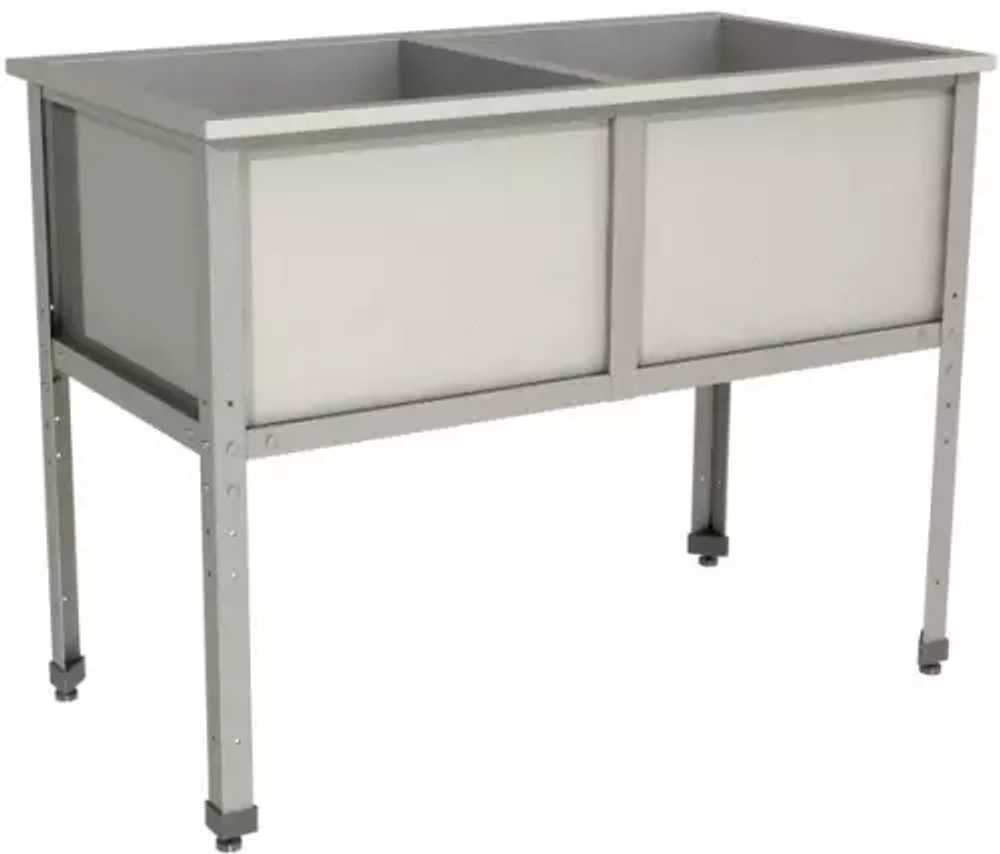 Ванна моечная двухсекционная RESTOINOX ВМС-2/4-ЭН