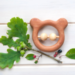 Погремушка - грызунок "Глазастый Медвежонок" Леснушки