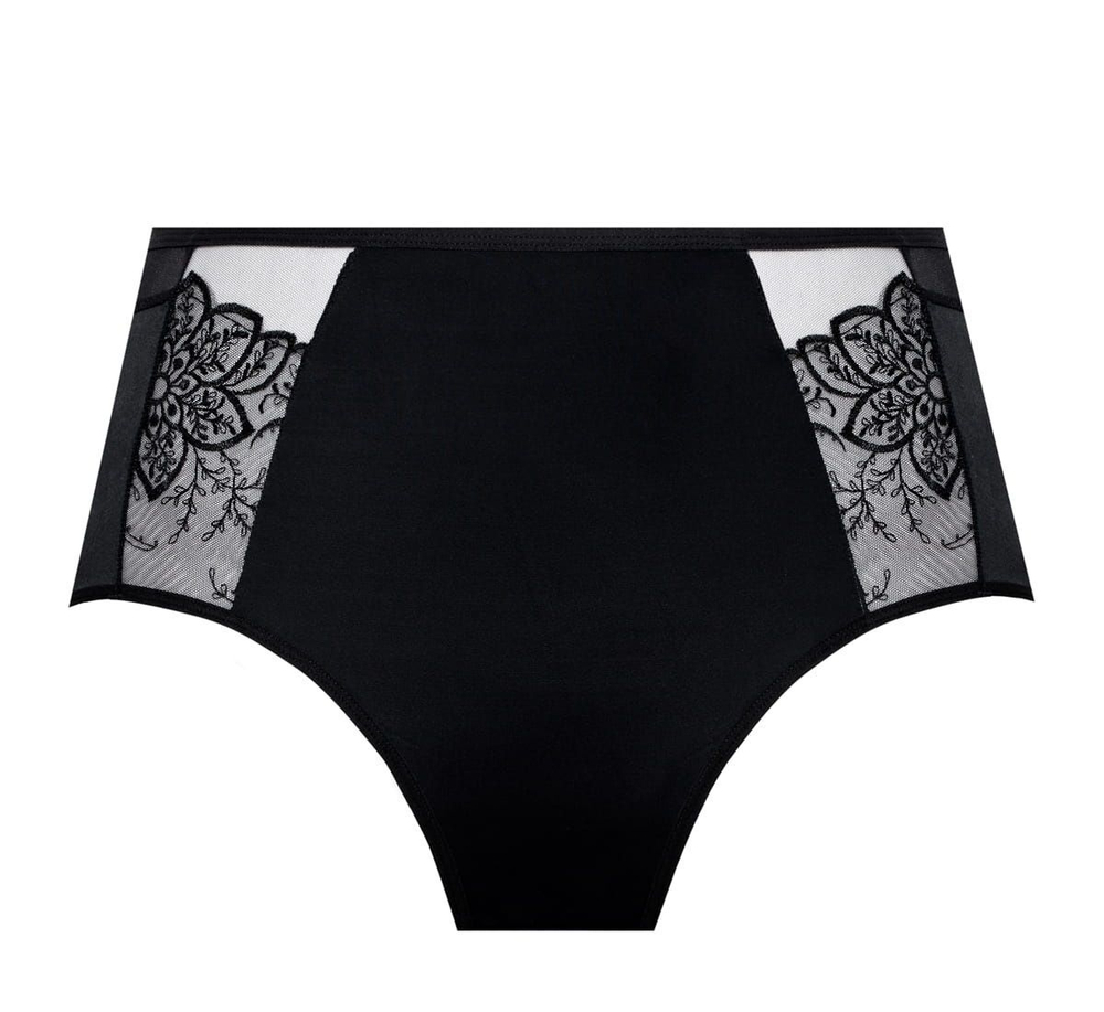 Трусики Livia с вышивкой (Размер: L) (Цвет: аквамариновый)