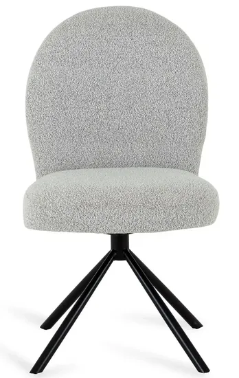 Стул Movie simple 907473 вращающийся светло-серое букле
