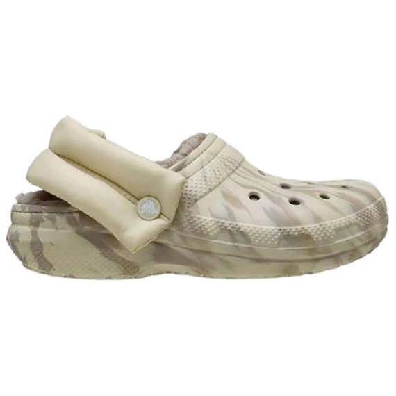 Crocs Classic Puffy Marble 'Bone White'