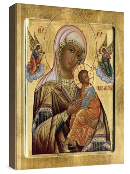 Страстная икона БМ (рукописная икона)