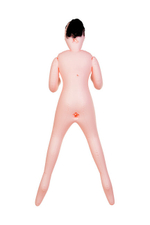 Кукла надувная Scarlett, рыжая, Toyfa Dolls-X Passion, с тремя отверстиями (Цвет: светлокожая)