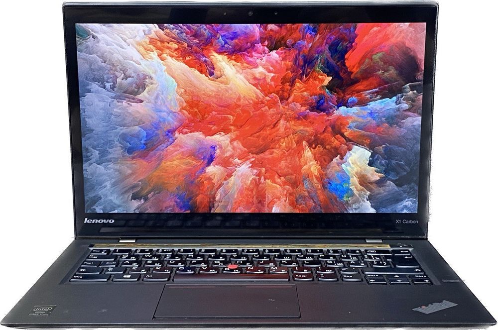 14" Уценённый ноутбук Lenovo ThinkPad X1 Carbon G2 i7 Touch 2k (2560x1440, intel Core i7-4600U, RAM 8ГБ, SSD 128ГБ, Intel HD Graphics 4400, Win 10 Pro)