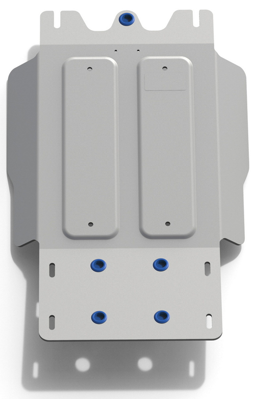 Защита КПП Rival для Toyota Land Cruiser Prado 120 (V - все) 2002-2009 (устанавл-ся совместно с 3.5731.1), штампованная, алюминий 4 мм, с крепежом, 333.5732.1