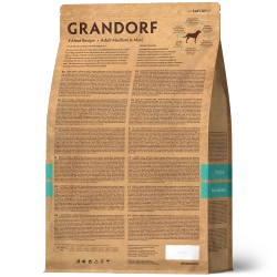 Grandorf 4 Meat Recipe, Adult Medium & Maxi для средних и крупных пород (4 вида мяса)