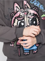 Толстовка утепленная с капюшоном