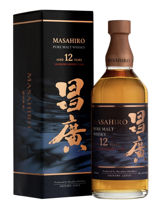 Виски Masahiro Pure Malt 12 Years Old, 0.7 л.