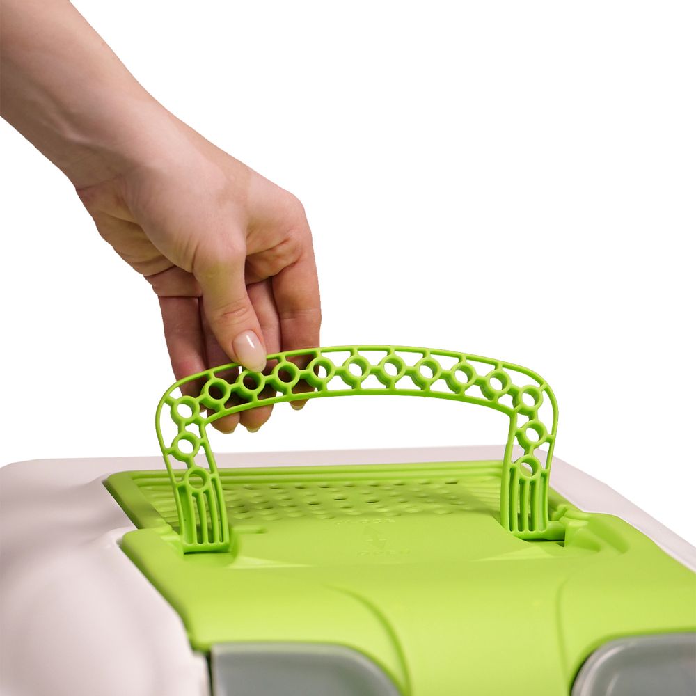 Био-туалет MPS NETTA 54х39х40h см с совком, салатовый