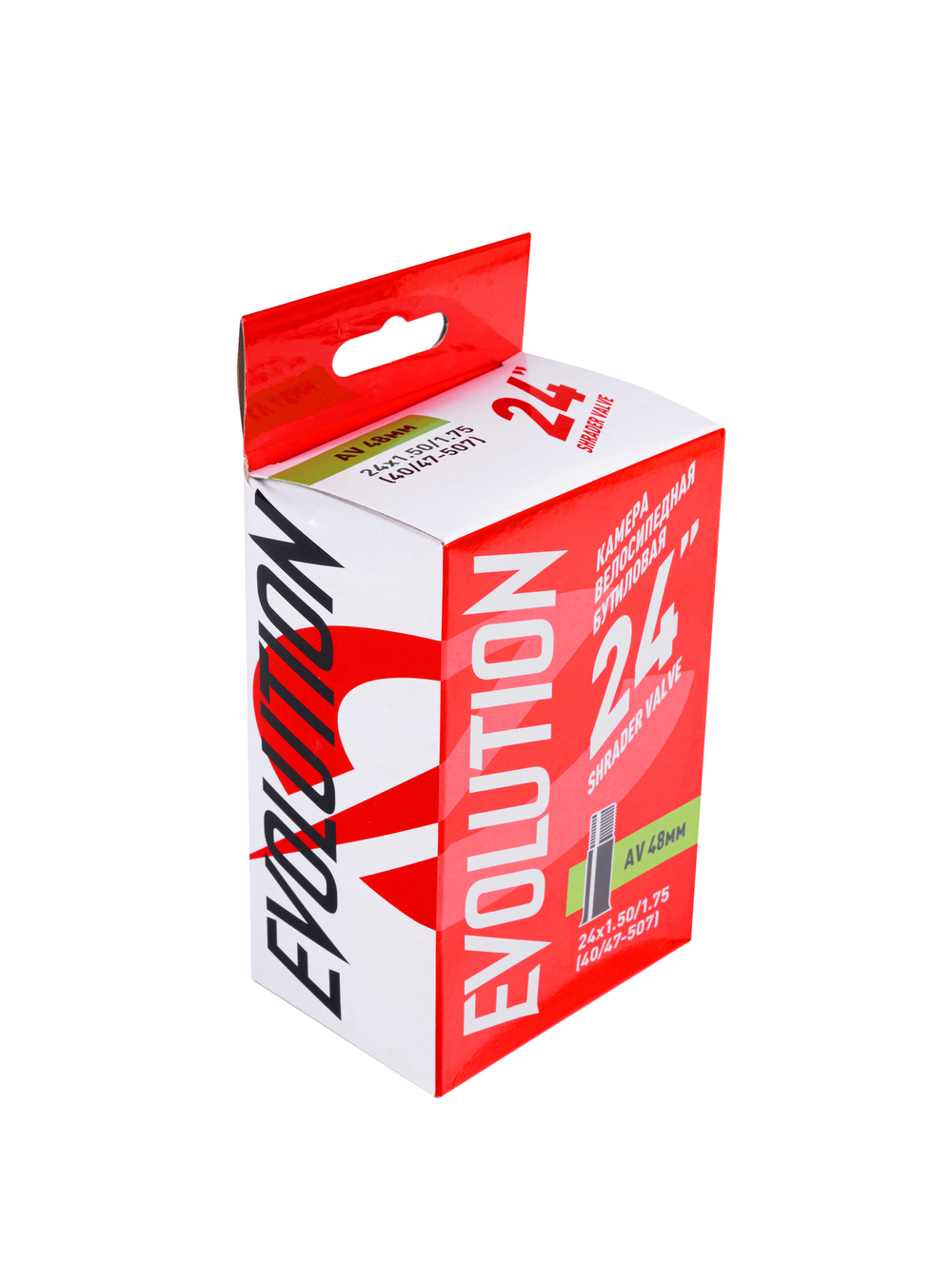 Камера EVOLUTION 24" x 1.50/1.75 (40/47-507) AV48 мм бутиловая