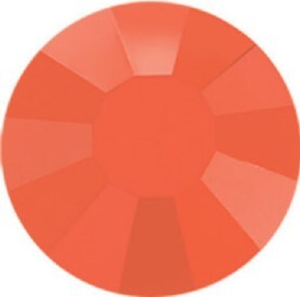 Стразы PRECIOSA SS16,  коралловый/coral, уп.72 шт