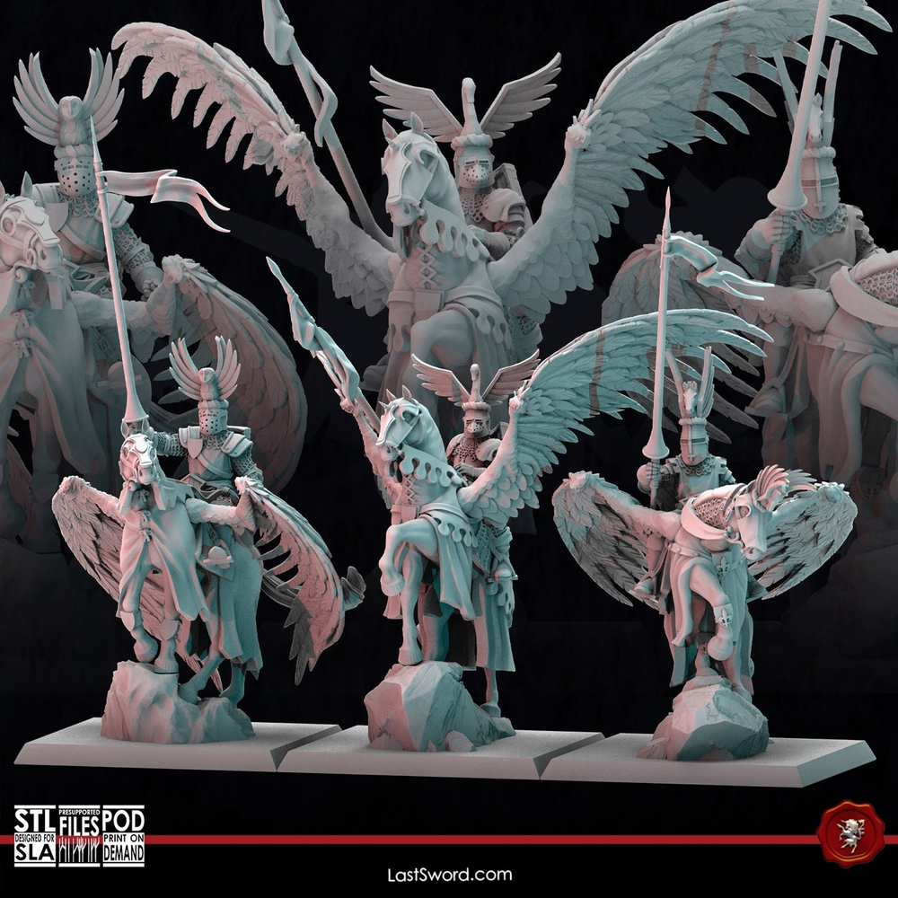 Bretonnia Neverra Pegasus Knights