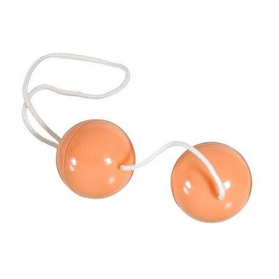 Вагинальные шарики Supersoft Orgazmus Balls (телесный) (Цвет: телесный)