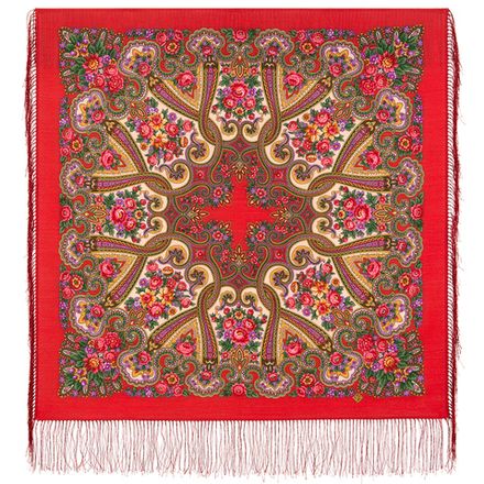 Павловопосадский платок Юбилейный 219-5