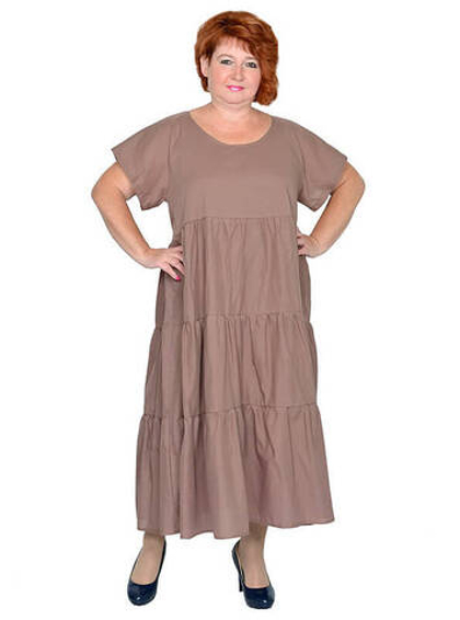 Платье ярусное из батиста Хендрика