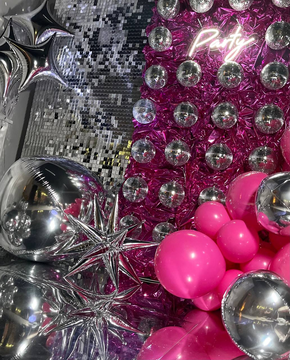 Фотозона "Disco party"