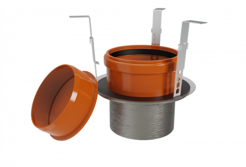 ТП-840 Противопожарная муфта для кровельных воронок Dn110