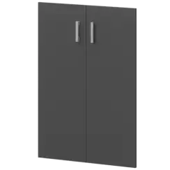 Двери для широких стеллажей А-604.Ф Антрацит 710x18x1150 Арго