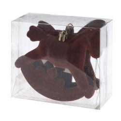 GAEM Набор из 2шт, Украшение новогоднее "Лошадка", L10 W5 H11 см