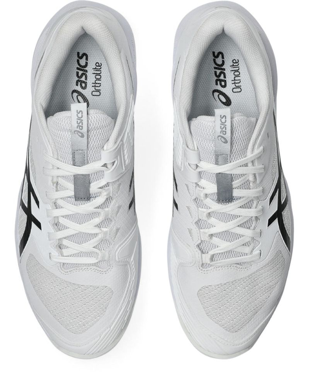 Мужские кроссовки теннисные Asics Solution Speed FF 4 - white/black