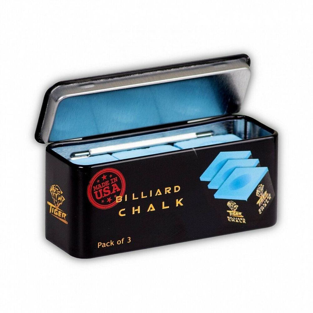 Мел &quot;Tiger High Performance Chalk&quot; (3 шт) синий
