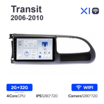 Teyes X1 9"для Ford Transit 2006-2010