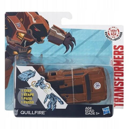 Фигурка Hasbro Transformers Robots In Disguise - Quillfire - Трансформер-машинка КУИЛЬФАЙР (коричневая) - Хасбро B4653/B0068