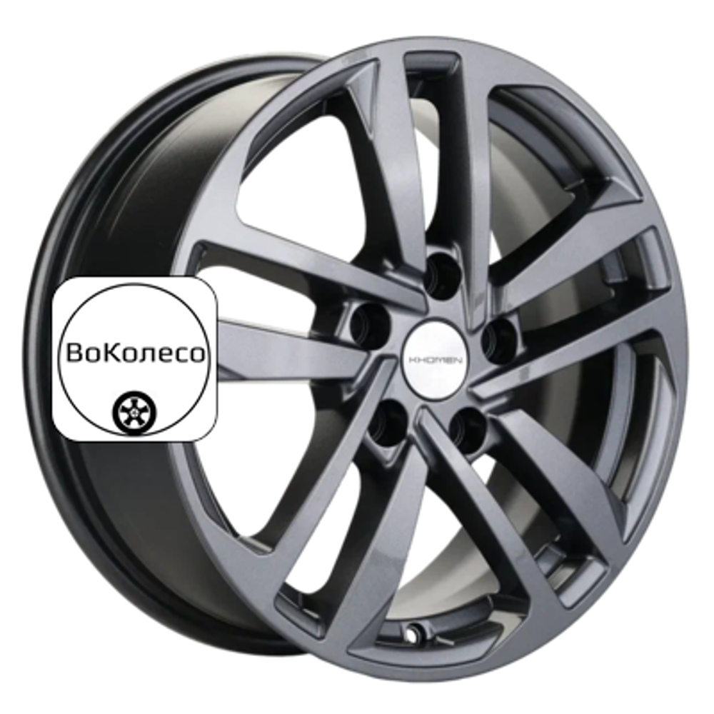 6,5x16/5x114,3 ET47 D66,1 KHW1612 (Fluence/Juke) Gray Khomen Wheels